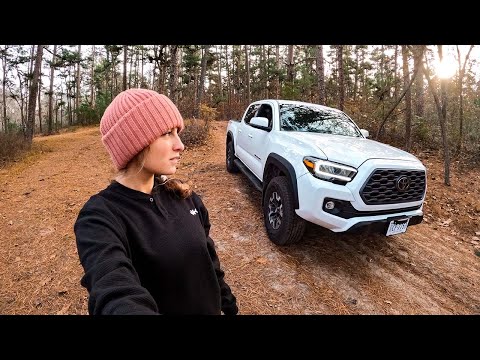 Exploring New Jersey  Pine Barrens With My Truck & Eating Subs!