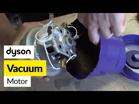 How to replace the Dyson motor on a Dyson DC05 vacuum cleaner