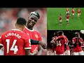 Jesse Lingard and Paul Pogba doing the Focus Dance during goal celebration vs Newcastle