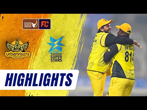 Raina in action | Urbanrisers Hyderabad vs Southern Super Stars | Highlights Legends League Cricket