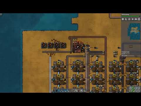 Let's Play Factorio Sea Block Mod - Part 36 - Clay and Sand and Limestone and Lime Production
