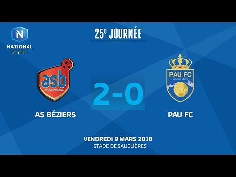 J25 : AS Béziers - Pau FC (2-0), le replay I FFF National 2018