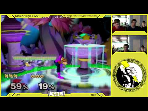 MGL 12 - SSBM  - Lee (Fox) vs GOL | 482 | JSalt (Sheik)