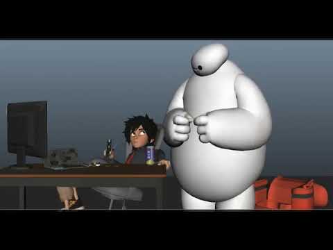 Big Hero 6 | Baymax and Hiro Shot Progression | Adam Green |@3DAnimationInternships