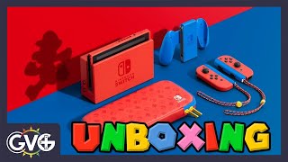 The New Super Mario Red & Blue Switch is CLEAN - Unboxing