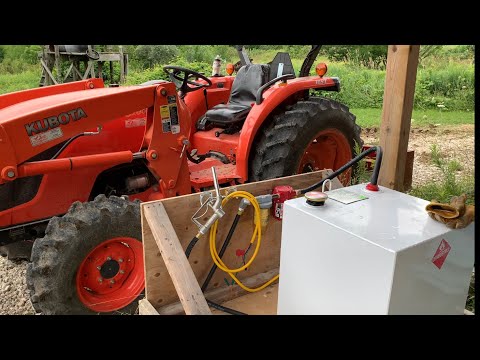 Hobby Farm Fuel Storage And Transfer System