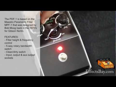 Stone Deaf FX PDF-1 Parametric Distortion Filter Demo