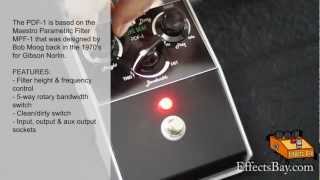 Video thumbnail for Stone Deaf FX PDF-1 Parametric Distortion Filter Demo by EffectsBay