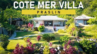 Villa "Cote Mer Villa" on Praslin, Seychelles