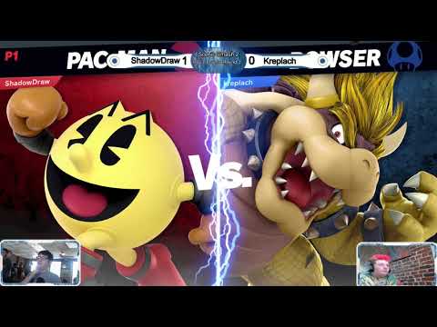 ShadowDraw(Joker,Pac-Man,JigglyPuff) Vs Kreplach(Pikachu, Bowser) Pool 3 Losers Round 2