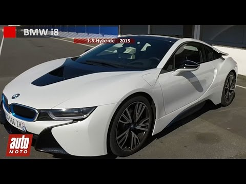 BMW i8 1.5 Hybride : 0 à 100 km/h sur le circuit de Montlhéry