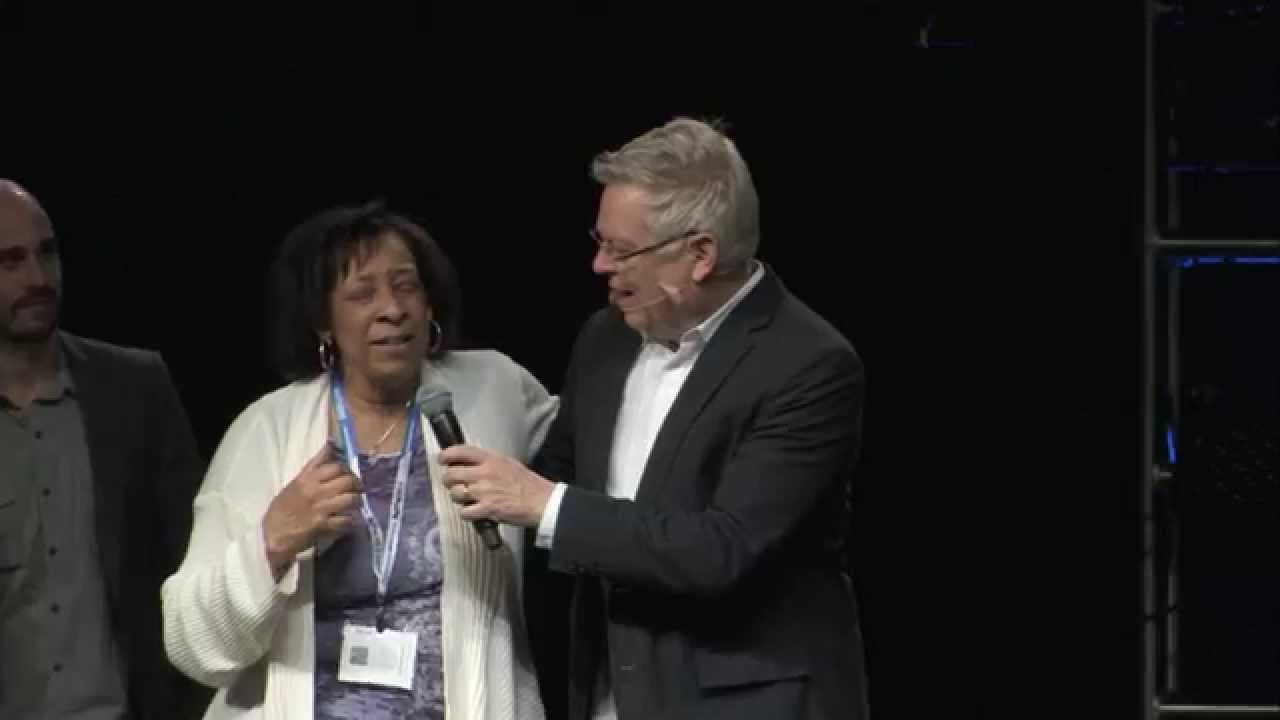 Woman Healed of Heart Problems At Voice of the Prophets 2014