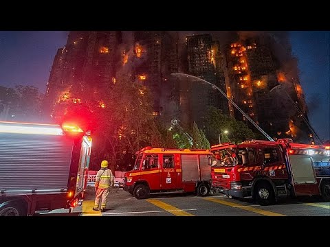 Verheerender Brand in Hongkonger Wohnkomplex - mehrere Tote