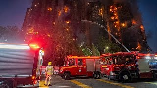 Verheerender Brand in Hongkonger Wohnkomplex - mehrere Tote