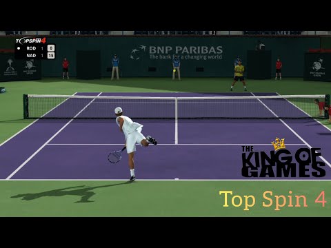 Top Spin 4 | Still MASTERPIECE in 2025. | NADAL vs RODDICK | 4K | Indian Wells | XBOX360 Gameplay