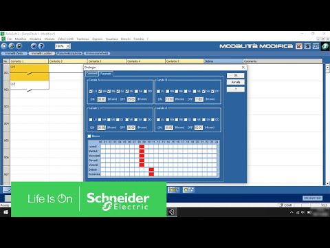 Settare il blocco “OROLOGIO PROGRAMMATORE” in ladder su Zelio Logic | Schneider Electric Italia