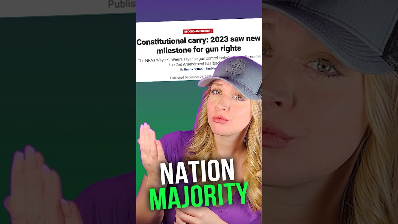 Let FREEDOM Ring in These 27 States! #shortsvideo #shortsfeed #2ndamendment #guncontrol #shorts