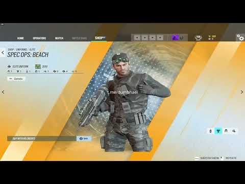 Y7S4 Flores & Zero Elite Skin Animations (Altair & Splinter Cell) - Rainbow Six Siege Solar Raid