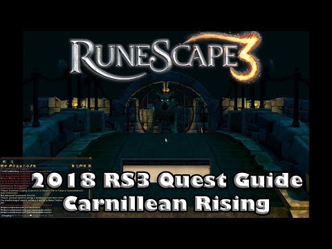 RS3 Quest Guide - Carnillean Rising - How to Transfer between Ironman and Nonironman accounts!