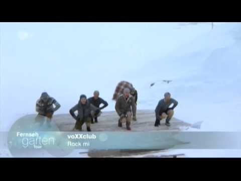 VoXXclub - Rock mi (ZDF Fernsehgarten 1-2-2015)