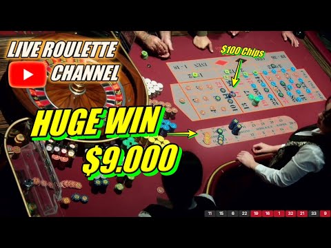 🔴LIVE ROULETTE | 🚨 HUGE WIN 💲9.000 In Real Vegas Casino 🎰 $100 Chips Inside Exclusive ✅ 2025-10-23