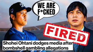 Shohei Ohtani Involved In MASSIVE Gambling Scandal | Dodgers FIRE Interpreter After CRAZY Allegation