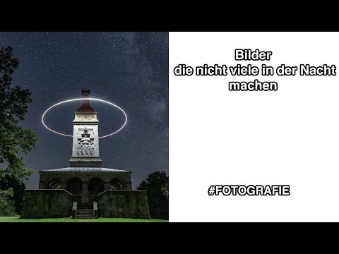 Creative landscape photography at night - not many do that