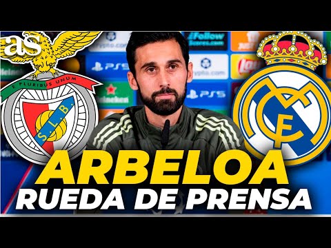 ÁLVARO ARBELOA, EMOTIVA RUEDA PRENSA COMPLETA hoy para MOURINHO previa BENFICA - REAL MADRID