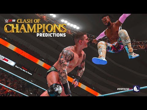 7 Epic Predictions for WWE CLASH OF CHAMPIONS 2019 (WWE 2K19)