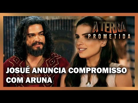 Josué anuncia compromisso com Aruna e Samara desmaia | A TERRA PROMETIDA