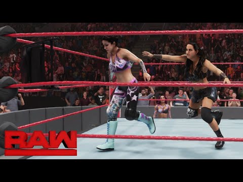 WWE 2K19 RAW Bayley vs Sarah Logan: March 18, 2019