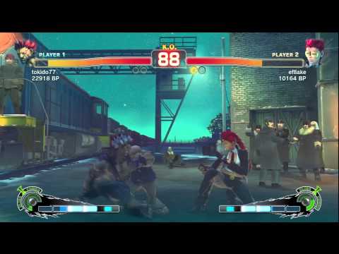 SSF4: Tokido (Akuma) VS Uryo (Viper)