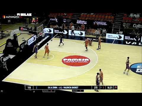 Fase Final Liga EBA 20-21 - CB La Zubia vs Valencia BC - Scouting Héctor Marco López (2003)