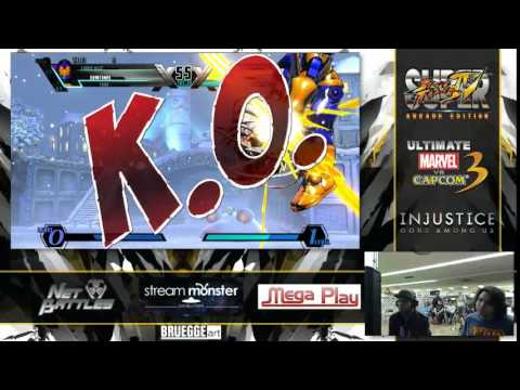 Gimmix vs CORN|TheAlmightyLPZ - Michiana Mashfest Losers Bracket Ultimate Marvel vs Capcom 3