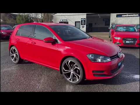 2014 Red VW Golf