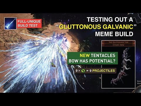 Testing out this NEW Tentacles Bow~ thought it's a meme but it has...potential? (Full-Unique 3.17)