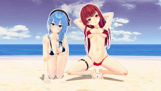 【MMD】星街すいせい × 宝鐘マリン「Chatter Chatter」Hoshimachi Suisei / Houshou Marine【4K/60 FPS】