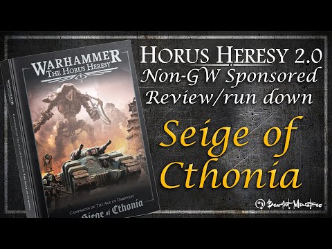 The Siege of Cthonia Book Review/Rundown - Horus Heresy 2.0 - Age of Darkness