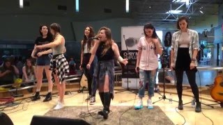Cimorelli - &quot;Renegade&quot; live at the Opry Mills Mall in Nashville
