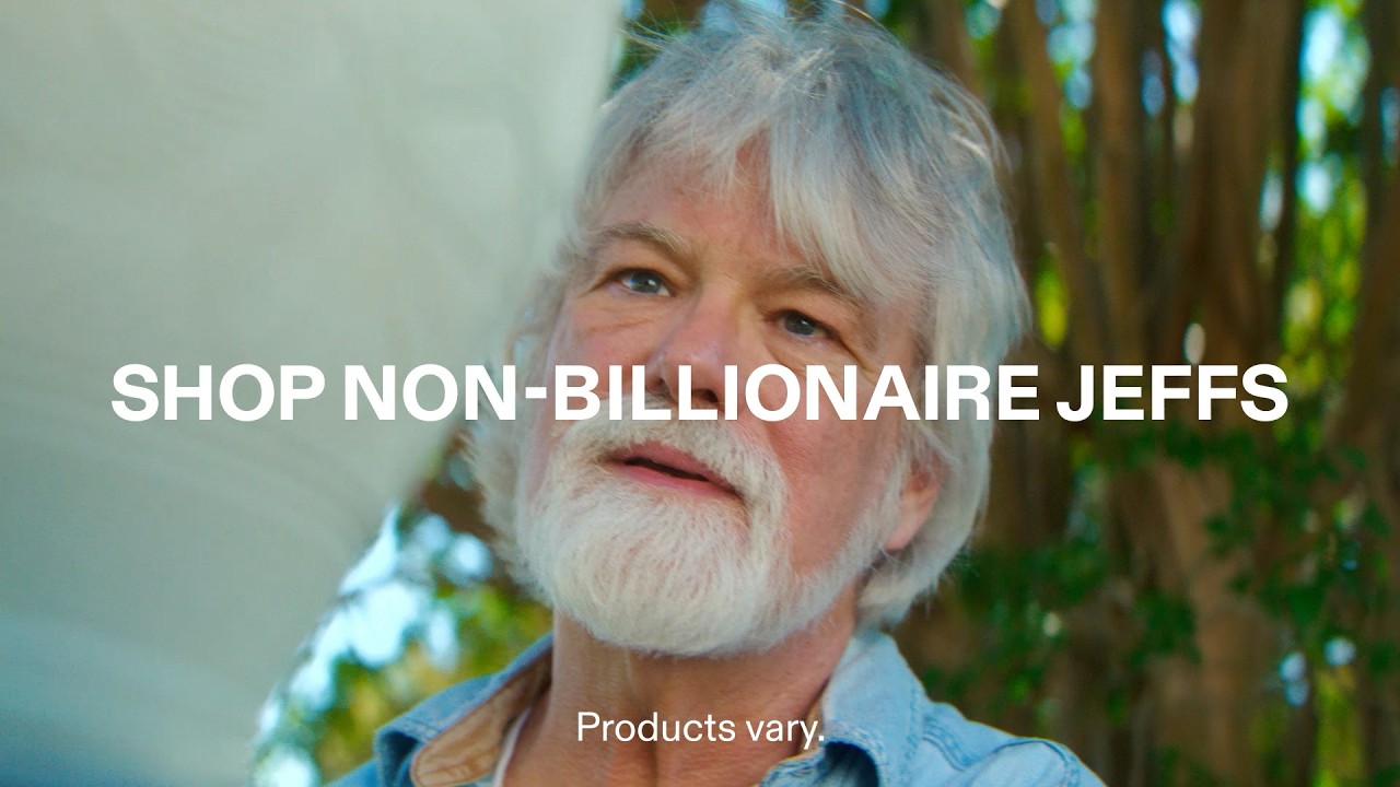 Shop non-billionaire Jeffs | Celebrate Being Human - YouTube