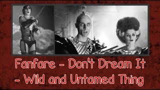 Don&#39;t Dream It/Wild and untamed thing - Rocky Horror Picture Show - With Lyrics
