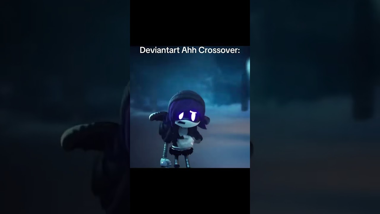 Deviantart crossover be like: #deviantart #crossover #belike #mariomovie #uzidoorman #tadccaine #fyp
