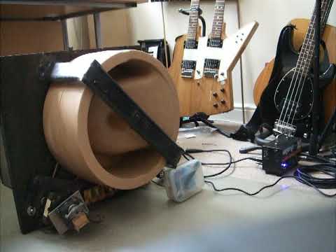 Restoring a Leslie Speaker: Guitar Test (3-4-2022)