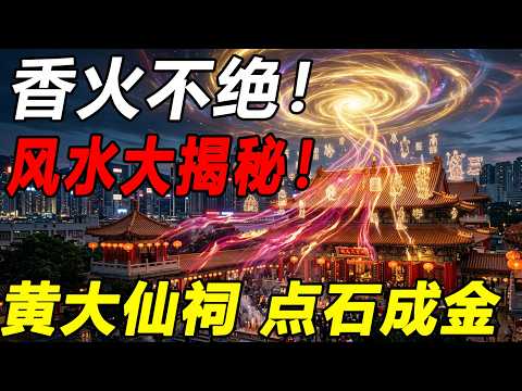 求签必灵？揭秘黄大仙祠百年吸金大阵：庙宇点样“点石成金”，带旺成个区？