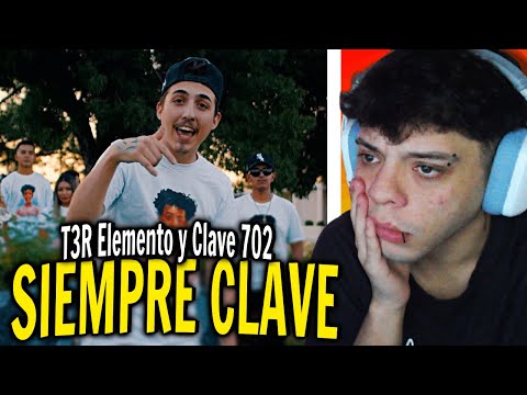 (REACTION) Siempre Clave - (Official Video) - T3R Elemento y Clave 702 - DEL Records 2020