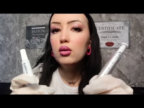 ASMR Radim ti Hijaluron Usne 👄 (Uloga) Doing your Lip Filler 💉 Roleplay 