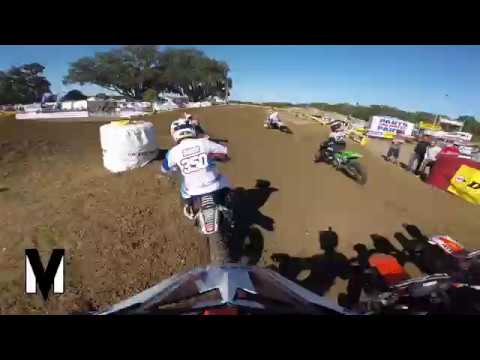 Nathan Augustin - MiniO's 250B SX Heat Race (FULL RACE)