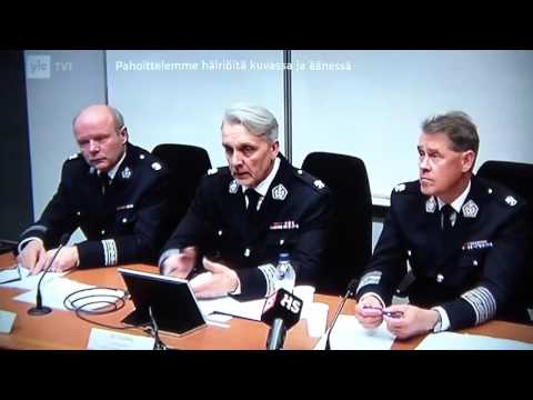 Poliisin tiedotustilaisuus PE 18.6.2016 klo 13.00 - Vihdin poliisisurma