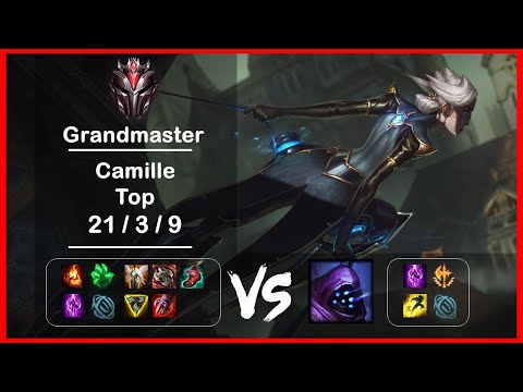 KR GrandMaster Replays Top Camille vs Jax Ep.3245