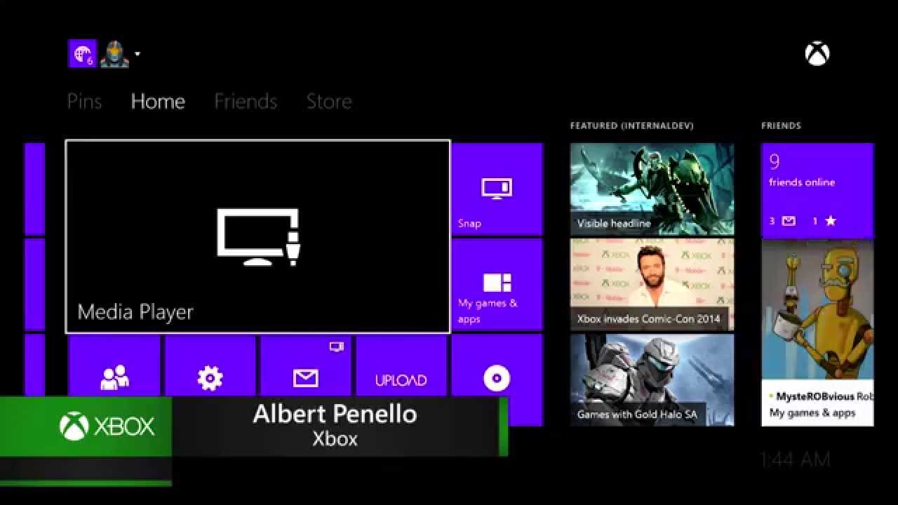 Xbox One Media Player Preview - YouTube